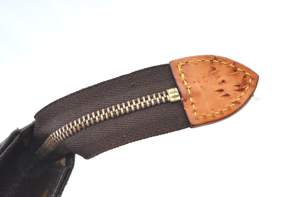 Authentic Louis Vuitton Monogram Poche Toilette 19 M47544 Cosmetics Pouch K8241