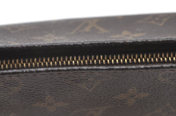 Authentic Louis Vuitton Monogram Poche Toilette 19 M47544 Cosmetics Pouch K8241