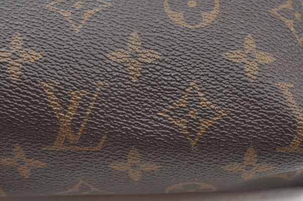 Authentic Louis Vuitton Monogram Poche Toilette 19 M47544 Cosmetics Pouch K8241