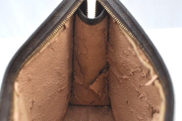 Authentic Louis Vuitton Monogram Poche Toilette 19 M47544 Cosmetics Pouch K8241