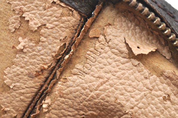 Authentic Louis Vuitton Monogram Poche Toilette 19 M47544 Cosmetics Pouch K8241