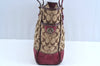 Authentic COACH Signature Shoulder Tote Bag Canvas Leather F04Q Beige K8247