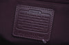 Authentic COACH Signature 2Way Shoulder Tote Bag Canvas Leather Brown K8248