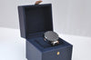 Auth Louis Vuitton Tambour Horizon Smartwatch Black Silver QA050Z V2 Box K8251