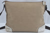 Authentic GUCCI Shoulder Cross Body Bag GG Canvas Leather 257301 Beige K8258