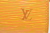 Authentic Louis Vuitton Epi Pochette Accessoires Pouch Yellow M52959 LV K8265