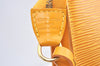 Authentic Louis Vuitton Epi Pochette Accessoires Pouch Yellow M52959 LV K8265