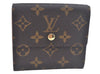 Authentic Louis Vuitton Monogram Portefeuille Elise Wallet Purse M61654 LV K8267