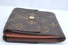 Authentic Louis Vuitton Monogram Portefeuille Elise Wallet Purse M61654 LV K8267