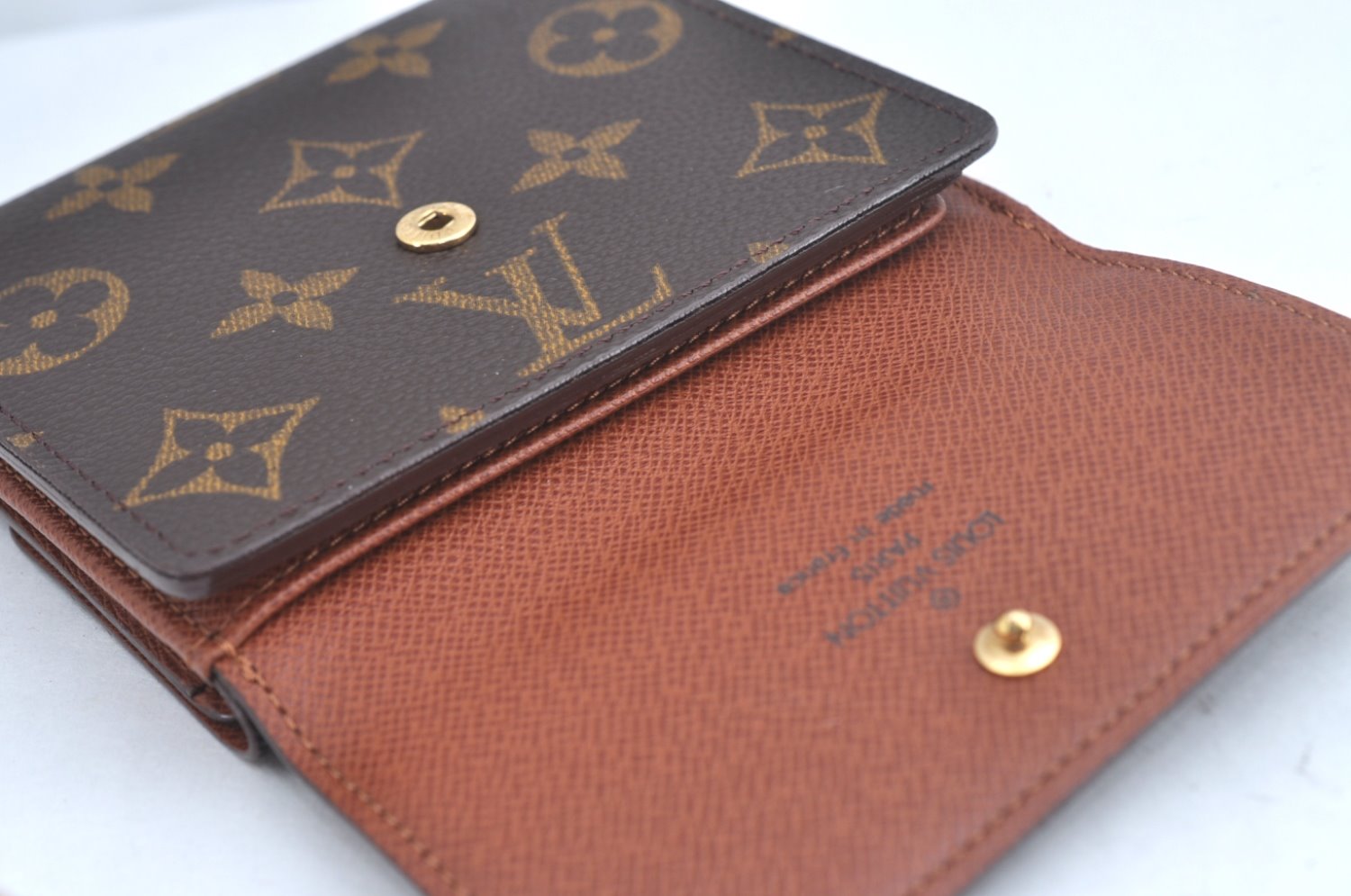 Authentic Louis Vuitton Monogram Portefeuille Elise Wallet Purse M61654 LV K8267