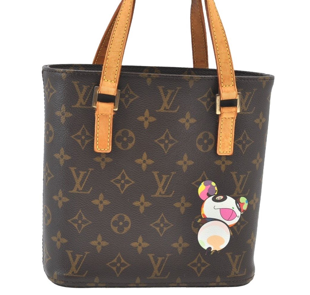 Authentic Louis Vuitton Monogram Panda Vavin PM Hand Bag M51173 LV K8269