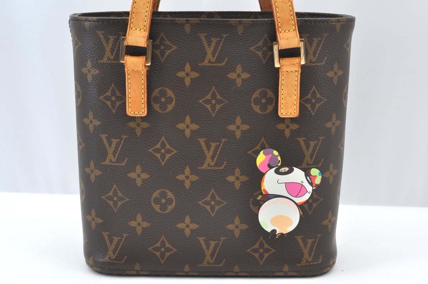 Authentic Louis Vuitton Monogram Panda Vavin PM Hand Bag M51173 LV K8269