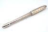 Authentic Louis Vuitton Stylo Agenda GM Ballpoint Pen Silver N75001 LV K8290