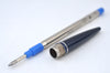 Authentic Louis Vuitton Jet Rack Vintage Rollerball Pen Blue LV K8293