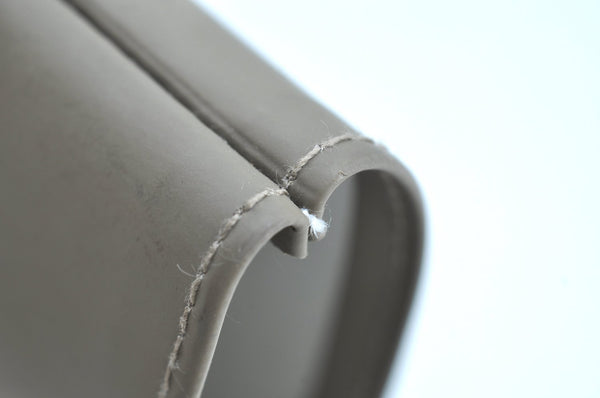 Authentic Louis Vuitton LV Cup 2003 Limited Hand Bag Gray Yellow D60184 LV K8296