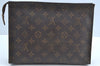 Auth Louis Vuitton Monogram Poche Toilette 26 Cosmetics Pouch Old Model LV K8299
