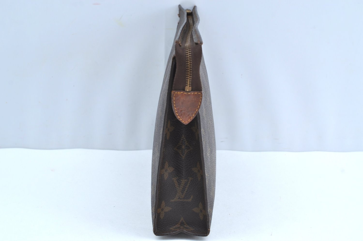 Auth Louis Vuitton Monogram Poche Toilette 26 Cosmetics Pouch Old Model LV K8299