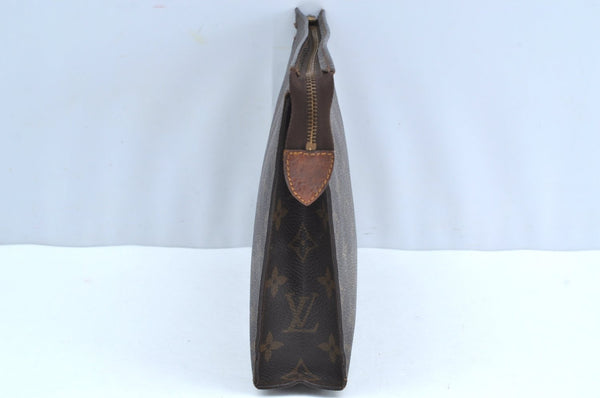 Auth Louis Vuitton Monogram Poche Toilette 26 Cosmetics Pouch Old Model LV K8299