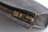 Auth Louis Vuitton Monogram Poche Toilette 26 Cosmetics Pouch Old Model LV K8299