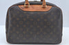 Authentic Louis Vuitton Monogram Deauville Hand Bag M47270 LV K8306