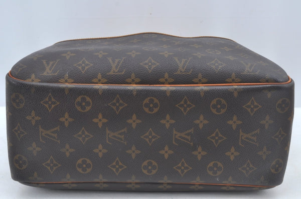 Authentic Louis Vuitton Monogram Deauville Hand Bag M47270 LV K8306