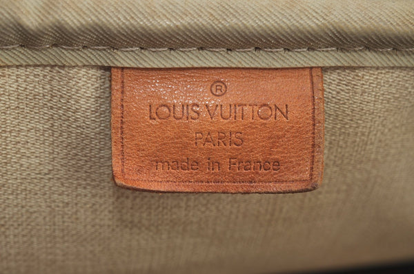 Authentic Louis Vuitton Monogram Deauville Hand Bag M47270 LV K8306