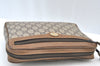 Authentic GUCCI GG Plus Clutch Hand Bag Purse PVC Leather Brown Junk K8311