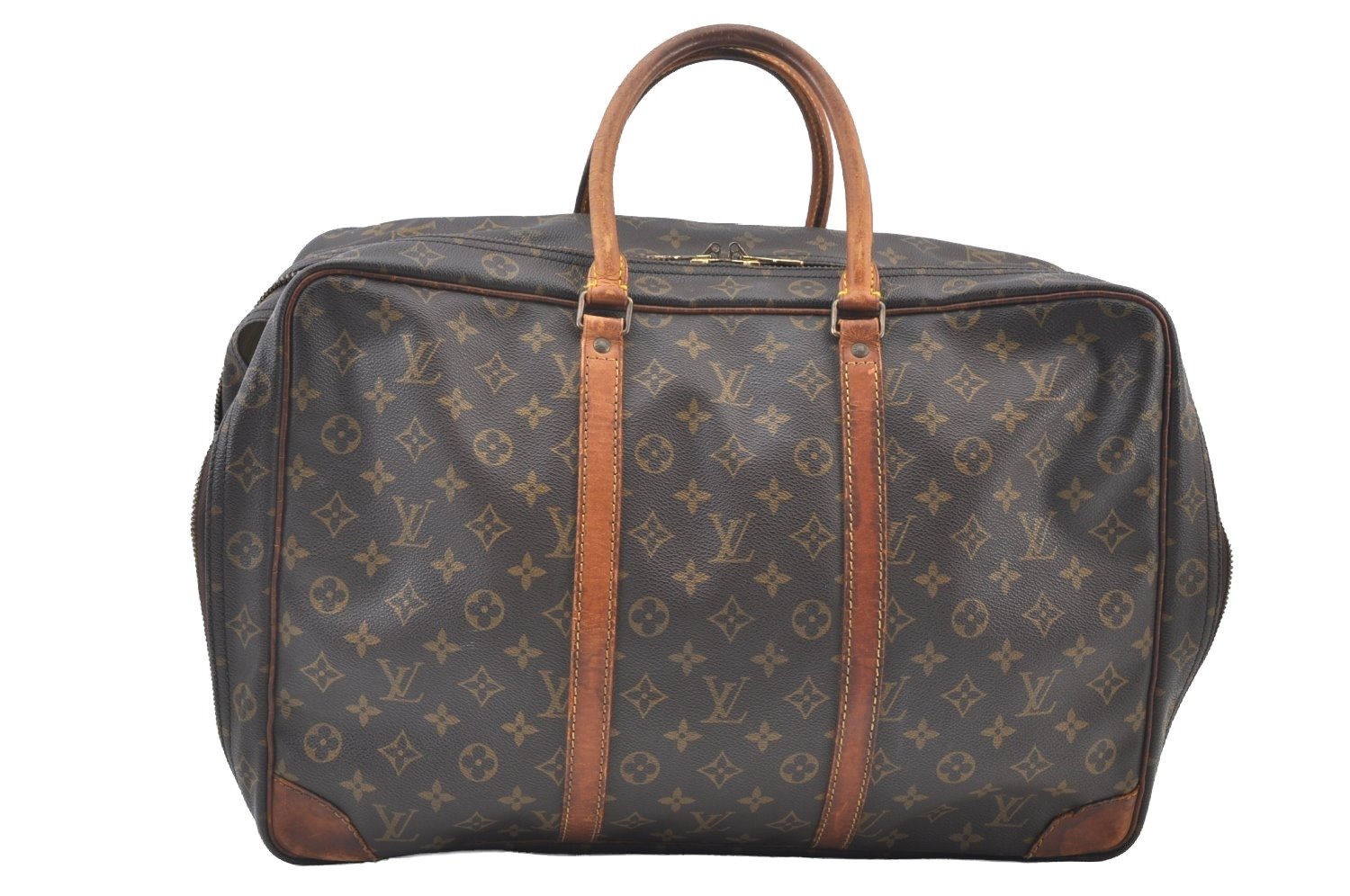 Authentic Louis Vuitton Monogram Sirius 45 Travel Boston Bag M41408 Junk K8312