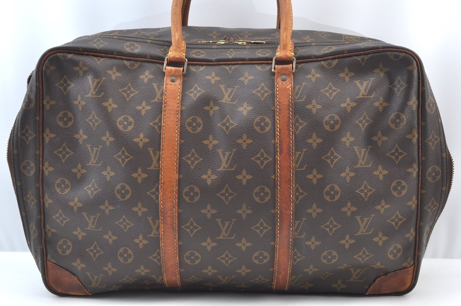 Authentic Louis Vuitton Monogram Sirius 45 Travel Boston Bag M41408 Junk K8312
