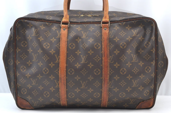 Authentic Louis Vuitton Monogram Sirius 45 Travel Boston Bag M41408 Junk K8312