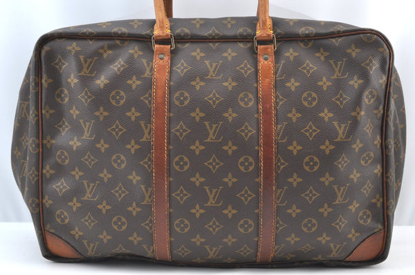 Authentic Louis Vuitton Monogram Sirius 45 Travel Boston Bag M41408 Junk K8312