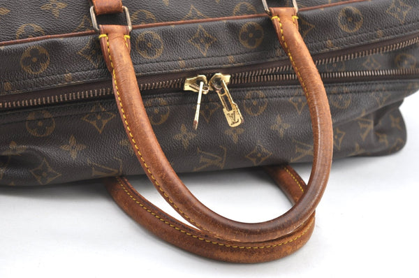 Authentic Louis Vuitton Monogram Sirius 45 Travel Boston Bag M41408 Junk K8312