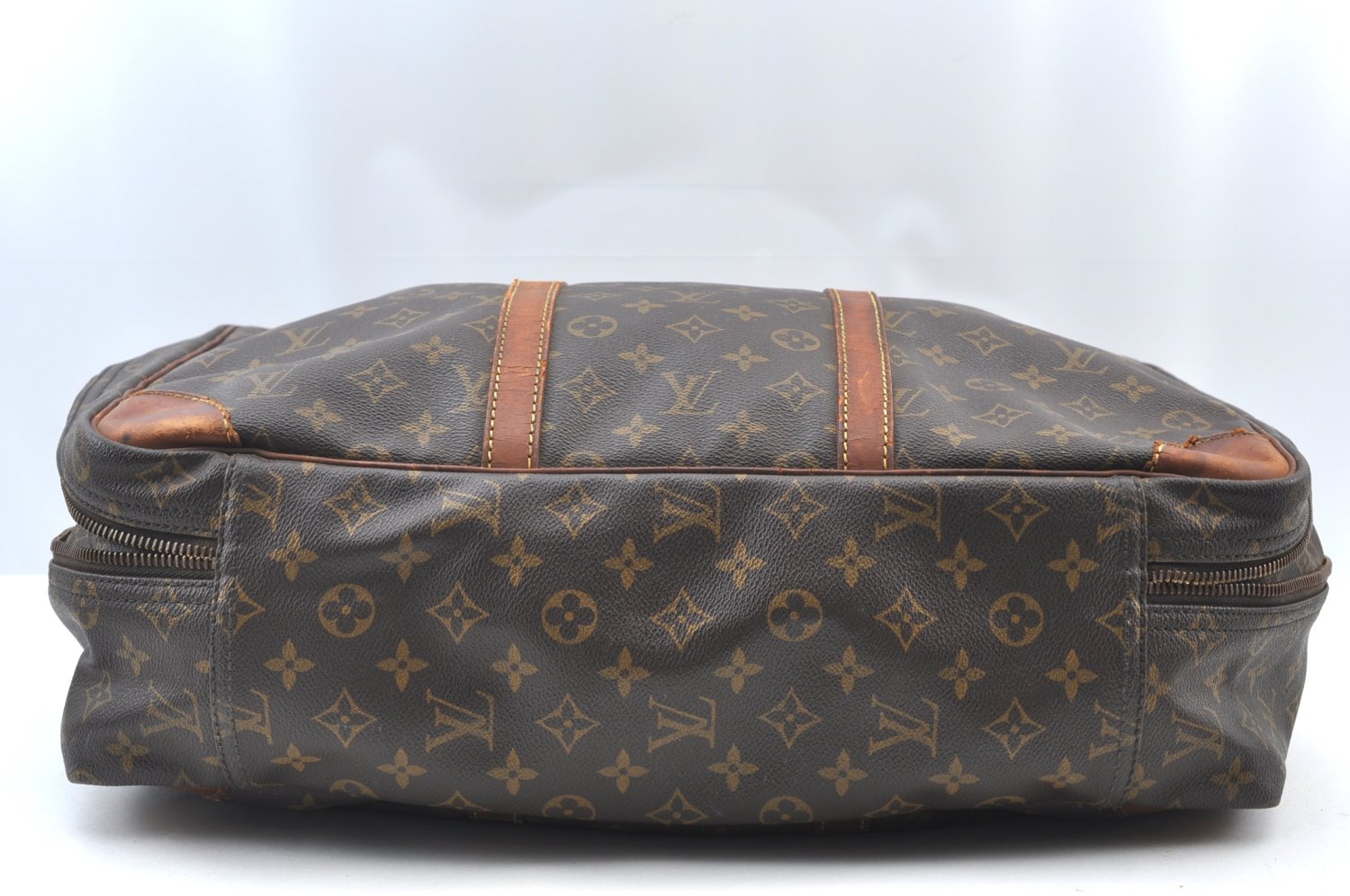 Authentic Louis Vuitton Monogram Sirius 45 Travel Boston Bag M41408 Junk K8312