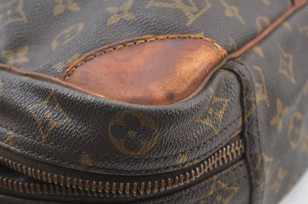 Authentic Louis Vuitton Monogram Sirius 45 Travel Boston Bag M41408 Junk K8312