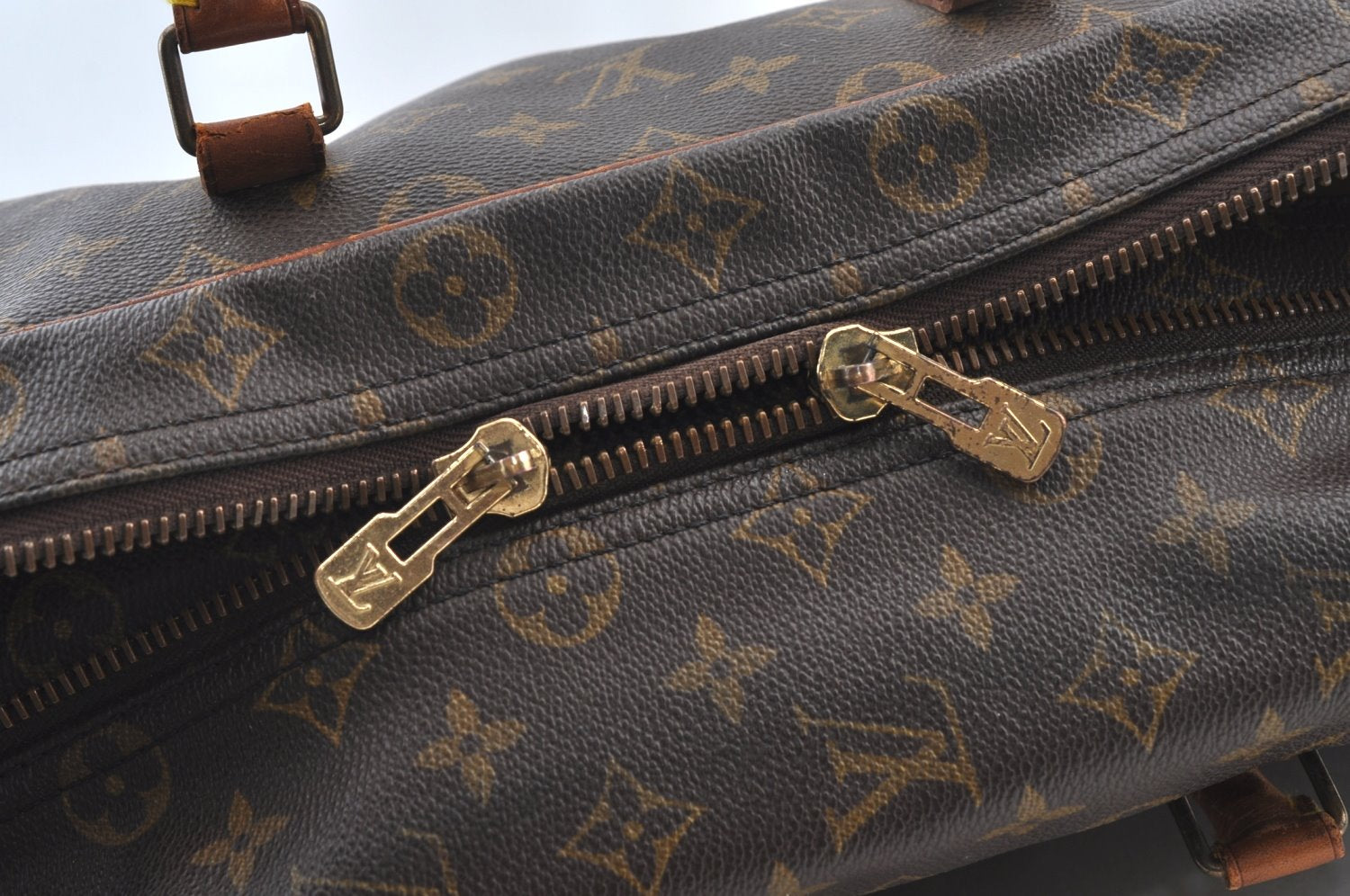 Authentic Louis Vuitton Monogram Sirius 45 Travel Boston Bag M41408 Junk K8312