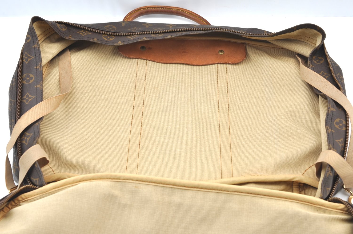 Authentic Louis Vuitton Monogram Sirius 45 Travel Boston Bag M41408 Junk K8312