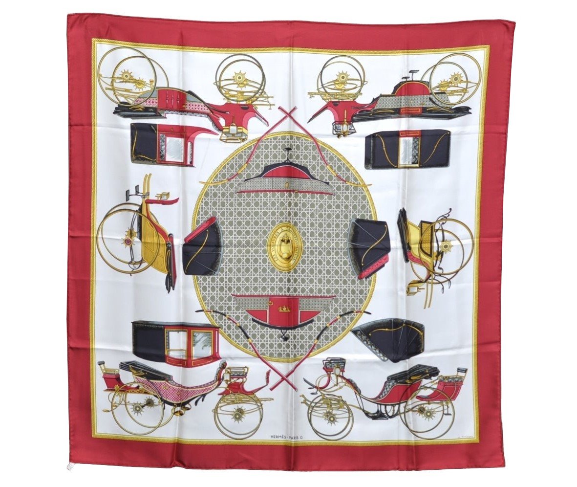 Authentic HERMES Carre 90 Scarf 