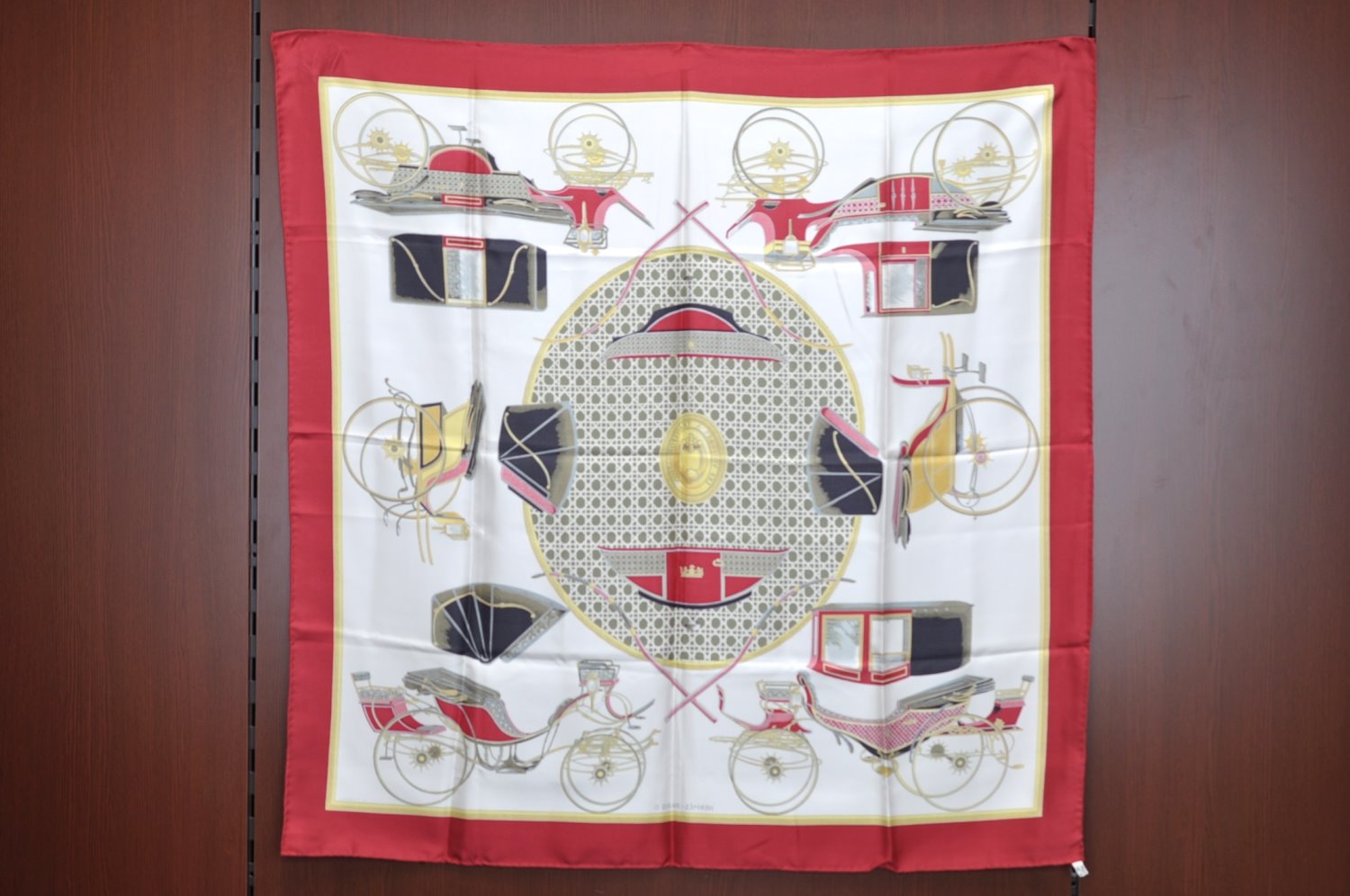 Authentic HERMES Carre 90 Scarf 