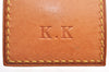 Authentic Louis Vuitton Name tag Handle Holder Beige 10Set LV K8321