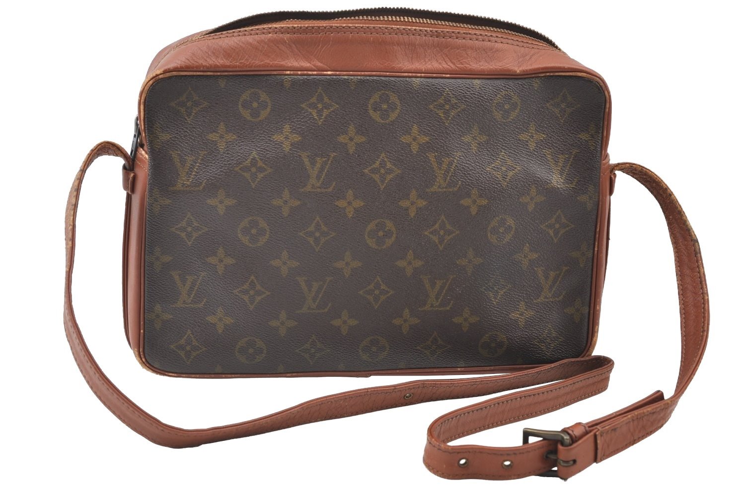 Auth Louis Vuitton Monogram Sac Bandouliere 30 Shoulder Bag Old Model Junk K8323