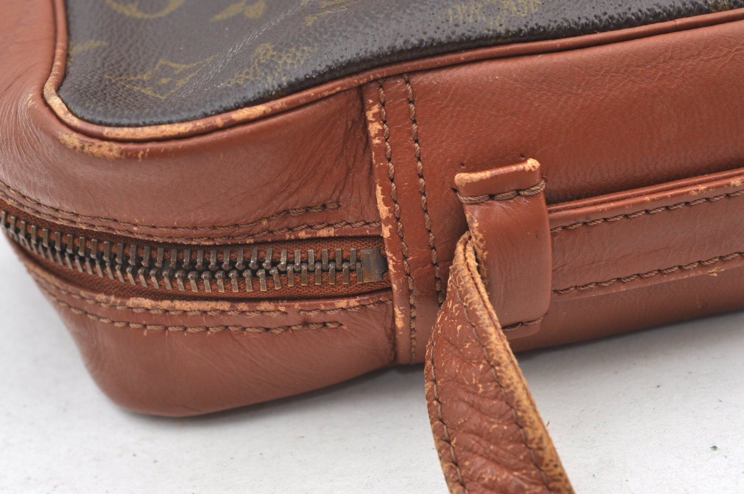 Auth Louis Vuitton Monogram Sac Bandouliere 30 Shoulder Bag Old Model Junk K8323