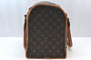 Authentic Louis Vuitton Monogram Sac Chaussures 35 Boston Bag Old Model LV K8324