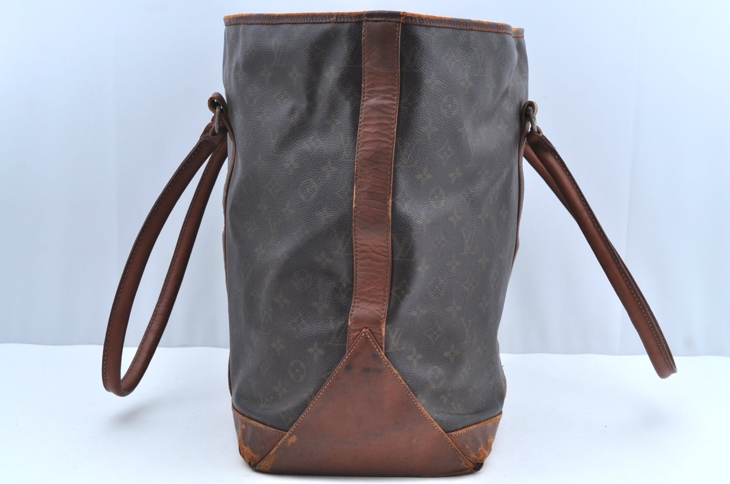 Authentic Louis Vuitton Monogram Sac Weekend GM Vintage Tote Bag M42420 LV K8327