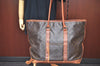 Authentic Louis Vuitton Monogram Sac Weekend GM Vintage Tote Bag M42420 LV K8327