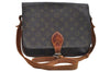 Authentic Louis Vuitton Monogram Cartouchiere GM Shoulder Bag Old Model K8328