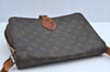 Authentic Louis Vuitton Monogram Cartouchiere GM Shoulder Bag Old Model K8328