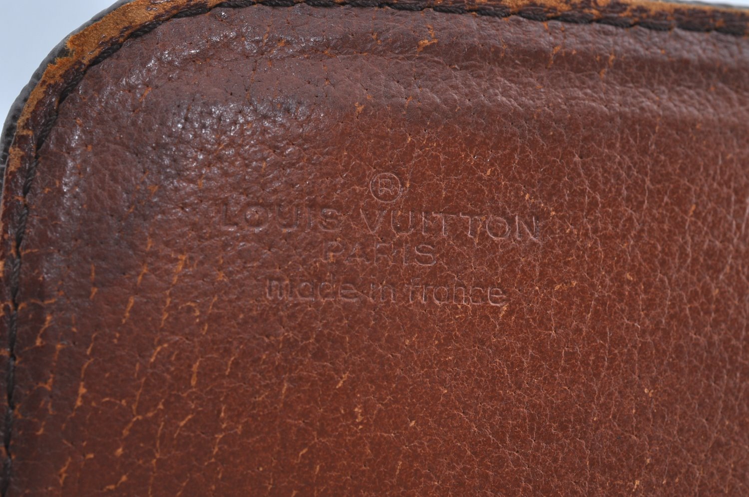 Authentic Louis Vuitton Monogram Cartouchiere GM Shoulder Bag Old Model K8328