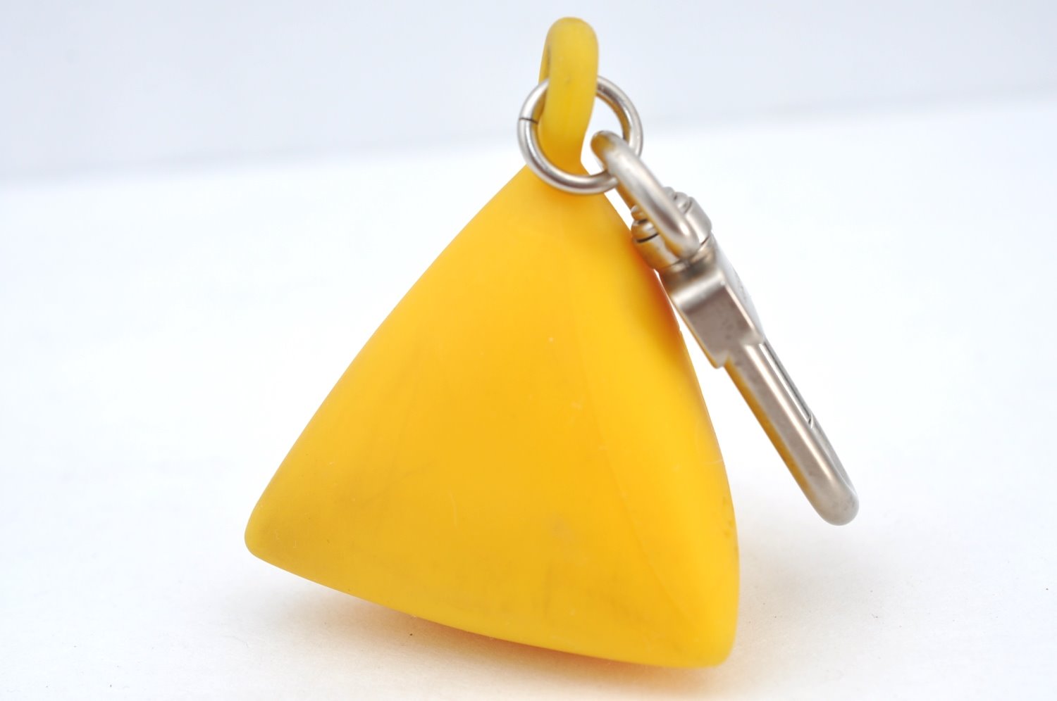 Authentic Louis Vuitton Cup Porte Cles Buoy Bag Charm Yellow M80708 LV K8330