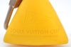 Authentic Louis Vuitton Cup Porte Cles Buoy Bag Charm Yellow M80708 LV K8330