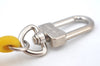 Authentic Louis Vuitton Cup Porte Cles Buoy Bag Charm Yellow M80708 LV K8330